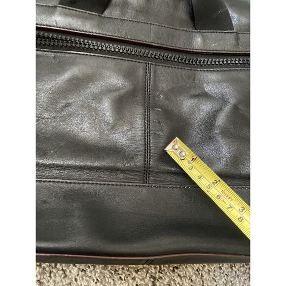 Coach Ranger Leather Shoulder Messenger Bag STYLE Black Work Laptop - Picture 8 of 8